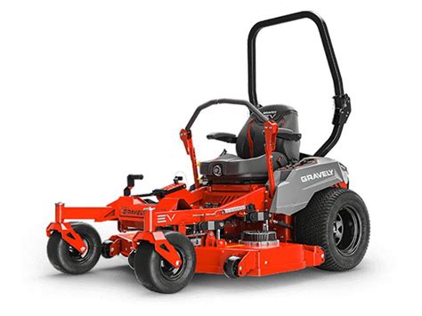 New 2024 Gravely USA Pro Turn EV 52 In RD 16 KWh Li Ion Lawn Mowers