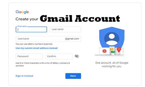 Gmail Account Steps To Create An Account In 2020 Best Email Service
