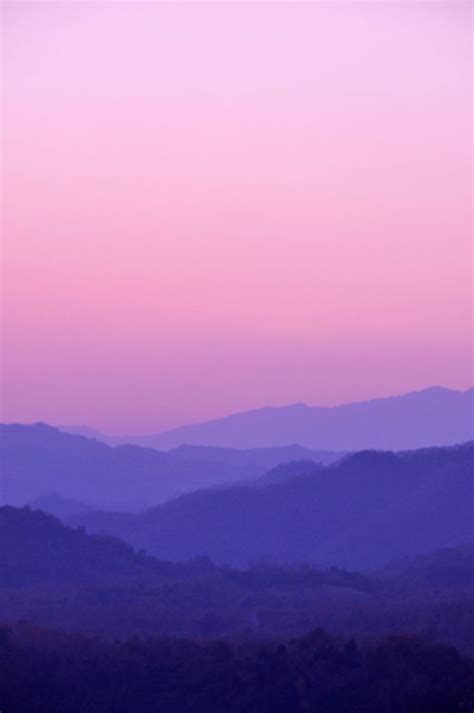 Purple Mountains Pink Skies The Natural World Pinterest Sky