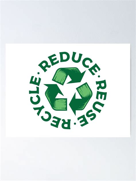 Try your hand at computer programming with creative coding! "Reduce Reuse Recycle" Poster by teesaurus | Redbubble