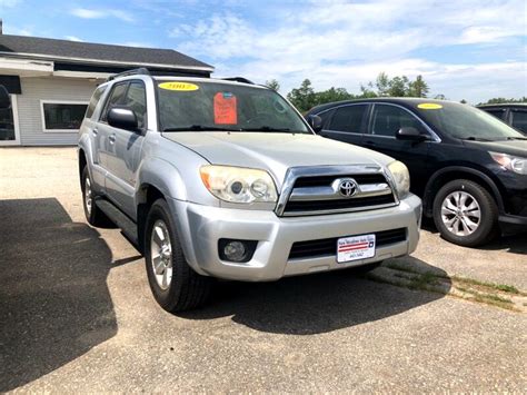 Used 2007 Toyota 4runner Sr5 4wd For Sale In West Bath Me 04530 New
