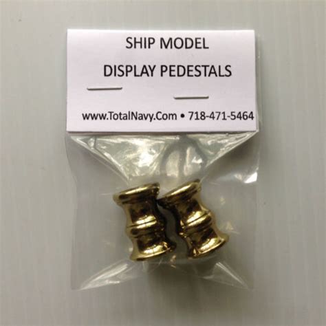 Model Ship Display Pedestals Brass Ebay