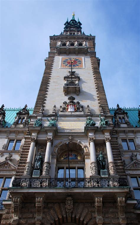 Hamburg Rathaus Turm Das Hamburger Rathaus Ist Eines Der W Flickr