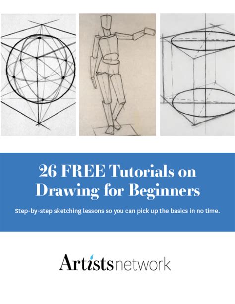 26 Free Tutorials On Drawing For Beginners Artists Network