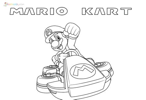 Dibujos De Mario Kart Para Colorear 40 Imágenes Para Imprimir Gratis