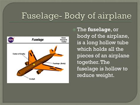 Ppt Parts And Functions Of An Airplane Powerpoint Presentation Free