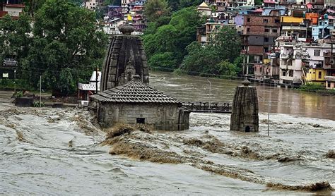 Ancient Shiva Temple At Mandi Survives Flood Fury The Tribune India