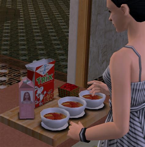 Theninthwavesims The Sims 2 Three Retro Cereals