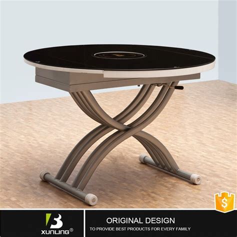 This interactive lift top coffee table combines fun and practicability for people. Adjustable Height Lift Top Coffee Table Tea Table Art Deco ...