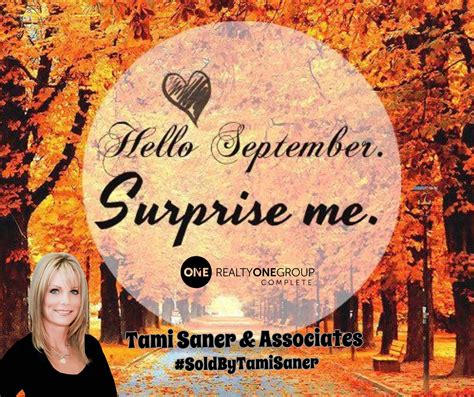 Welcome September Sold By Tami Saner And Associates Realty One Group