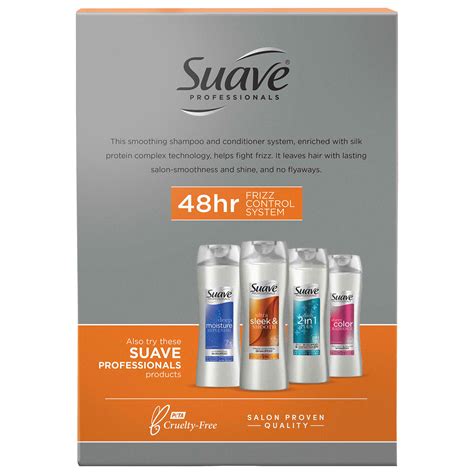 Suave Professionals Ultra Sleek And Smooth Shampoo And Conditioner 28