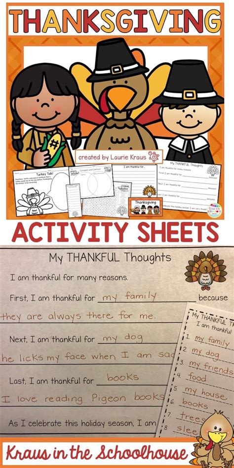 Thanksgiving Activities Are Included To Help Your Students Celebrate