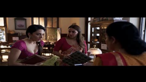 Kiara Advani Hot Cleavage Scene Lust Stories Youtube