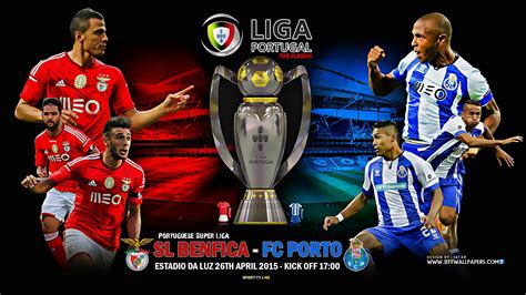 Sl Benfica Vs Fc Porto 2015 Liga Portugal Hd Wallpaper - Fc Porto Liga