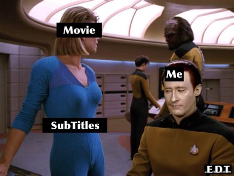 When Someone Speaks Klingon In Star Trek Memes