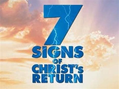 Seven Signs Of Christs Return 1997