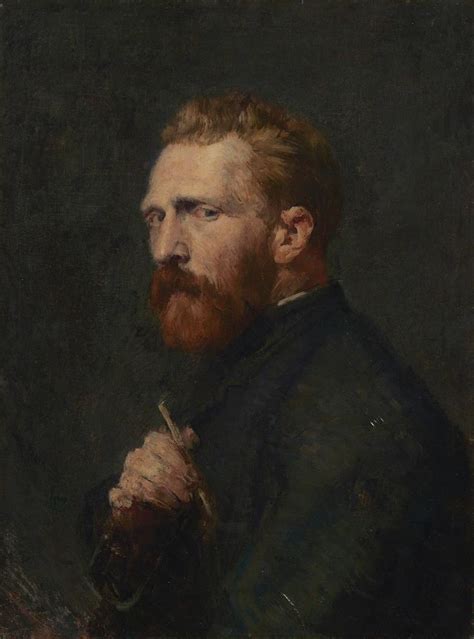 John Russell Portrait Of Van Gogh November 1886 Oil On Canvas 60cm