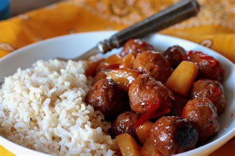Sweet And Sour Meatballs Easy Weeknight Dinner 5 Dinners In 1 Hour