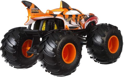 New Hot Wheels Monster Trucks Tiger Shark Monster Jam Scale My Xxx Hot Girl