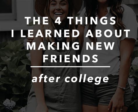 How Do You Make Friends After College 10 Ways To Make Friends In College