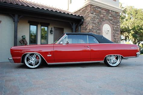 64 Chevelle Malibu Convertible With 19 Front 22 Rear Boze Ze Forged