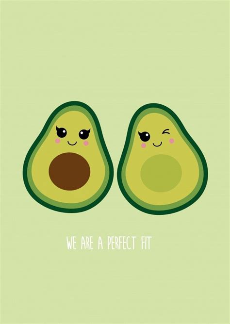 Maybe you would like to learn more about one of these? POSTKAART PERFECT FIT AVOCADO | Studio Inktvis ...