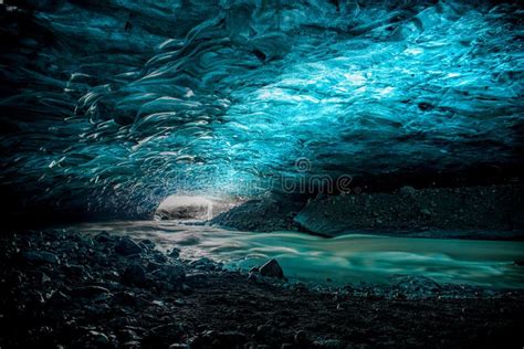 Ice Cave Stock Photo Image Of Hole Climate Extreme 244537474