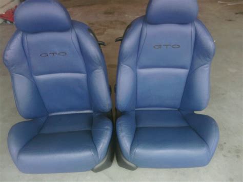 Gto Blue Seats From My 2006 Gto With Low Miles Ls1tech Camaro And