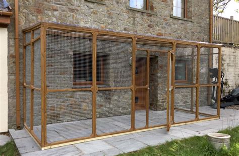 Check out our outdoor cat house selection for the very best in unique or custom, handmade pieces from our pet houses shops. Cat Enclosures Runs and Catios Made to Measure Attached to ...