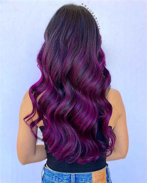 23 Stunning Purple Ombre Hair Color Ideas For 2022