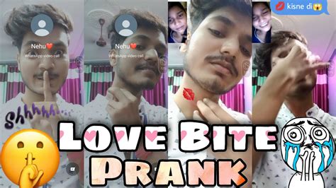 Love Bite Prank On Girlfriend 😱 But She Caught Me Long Distance Love Whatsapp Status