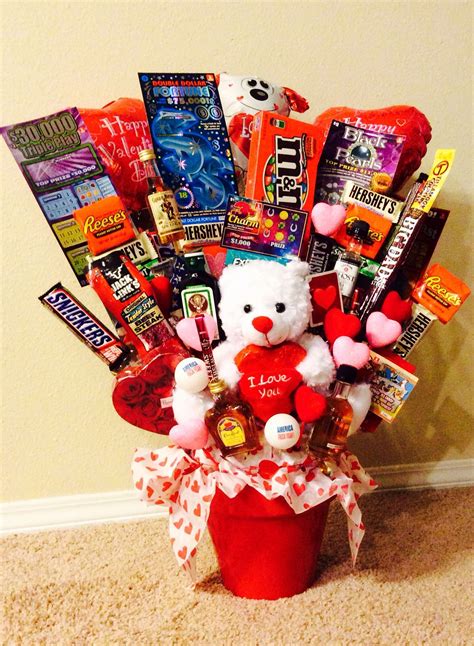 Homemade Valentine S Day T Basket Ideas For Him Basket Day Homemade