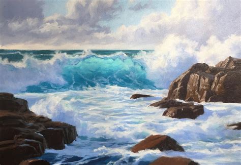 How To Paint A Dramatic Seascape In 5 Easy Steps Seascapes Art