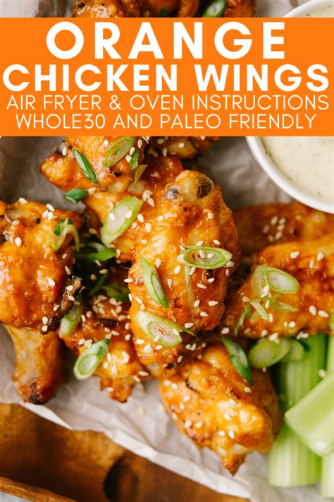Pat dry the cubed chicken with paper towels to remove excess moisture. Orange Chicken Wings | Recipe in 2020 | Chicken wings ...