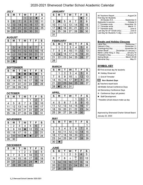 Plymouth State Academic Calendar Printable Word Searches