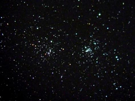 Eastex Astronomy The Double Cluster In Perseus