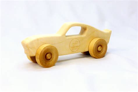 Buy A Handmade Wooden Toy Muscle Car Customized With Name Made To
