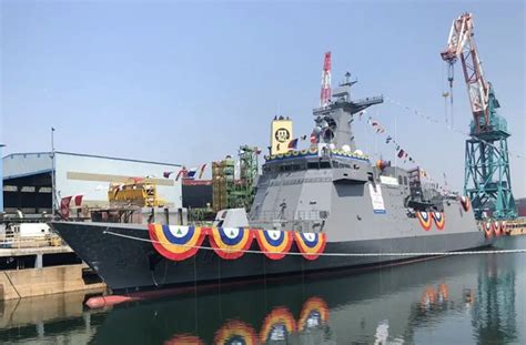 Hyundai Heavy Industries Launches Second Missile Frigate For Philippine