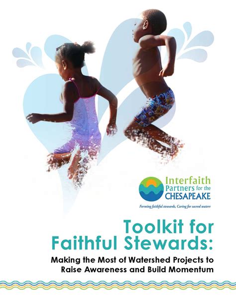 New Toolkit For Faithful Stewards Interfaith Partners For The Chesapeake