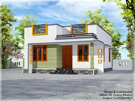 650 Sq Ft 2bhk Contemporary Style Single Storey House And Free Plan 10