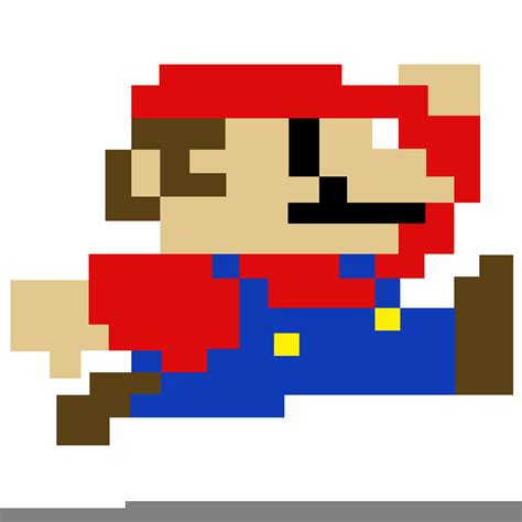 Super Mario Pixel Free Images At Clker Com Vector Clip Art Online