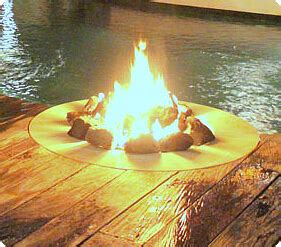 Watch the fire pit in action. Outdoor Fire: Pool Patio Heaters | InTheSwim Pool Blog