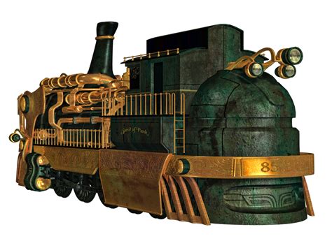 Steampunk Train 01 Png Stock By Roy3d On Deviantart