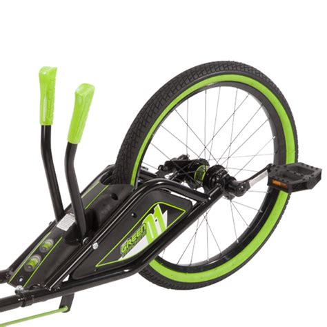 Huffy Green Machine Rt 20 Inch 3 Wheel Tricycle In Green And Black