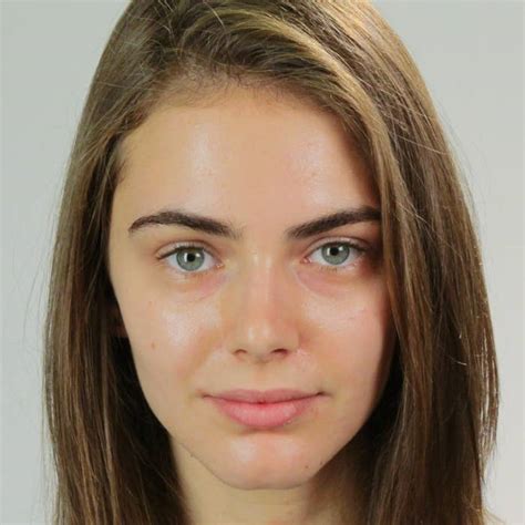 Model No Makeup Headshot Mugeek Vidalondon
