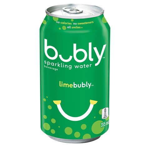 Bubly Sparkling Water Lime 355 Ml 12cs Only Available In Alberta
