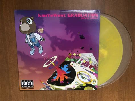 Kanye West Graduation 2xlp Deluxe Limited Edition Neon