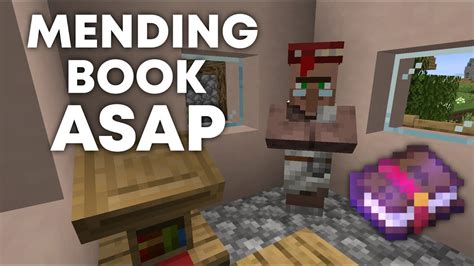 How To Get MENDING VILLAGERS FAST in Minecraft - YouTube