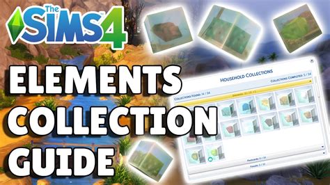 How To Collect Elements In The Sims 4 Collection Guide Youtube