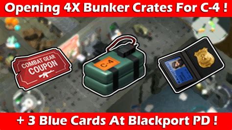 Opening X Bunker Crates For C Blue Cards At Blackport Last Day